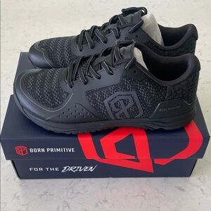 Born Primitive Womens Savage 1 Sneakers - Black